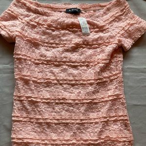 New Lace Top by A.Byer stretch